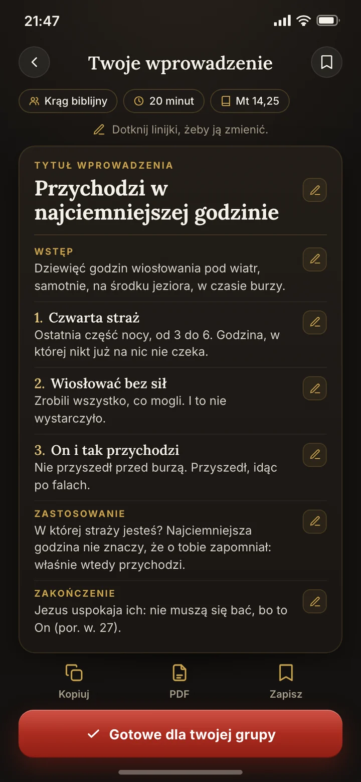 Gotowe wprowadzenie: tytuł, wstęp, trzy punkty, zastosowanie i zakończenie